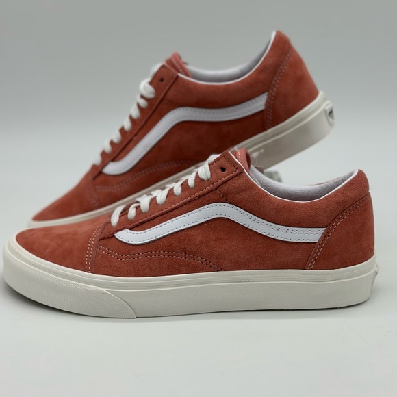 Vans Men's Sneakers in Rust and White - Picture 1 of 11